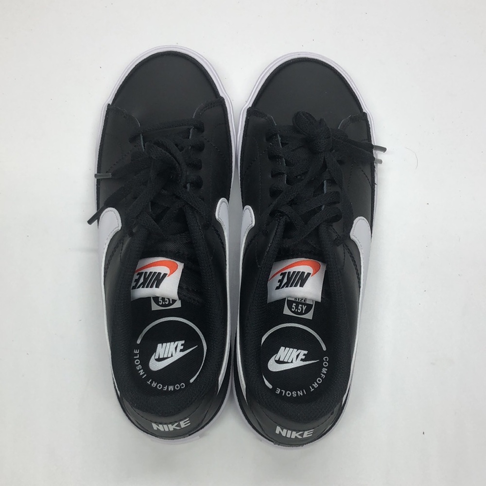 Nike Court Legacy (GS) Black/White DA5380-002 New with Box - Picture 7 of 7